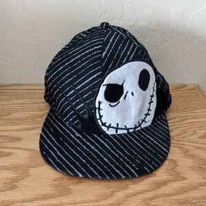 Nightmare Before Christmas Jack Skellington Fitted Cap